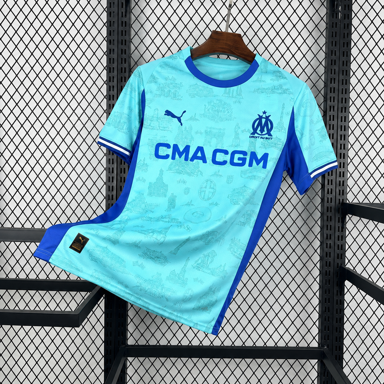 Maillot OM Exterieur 2026/2027 : vue avant