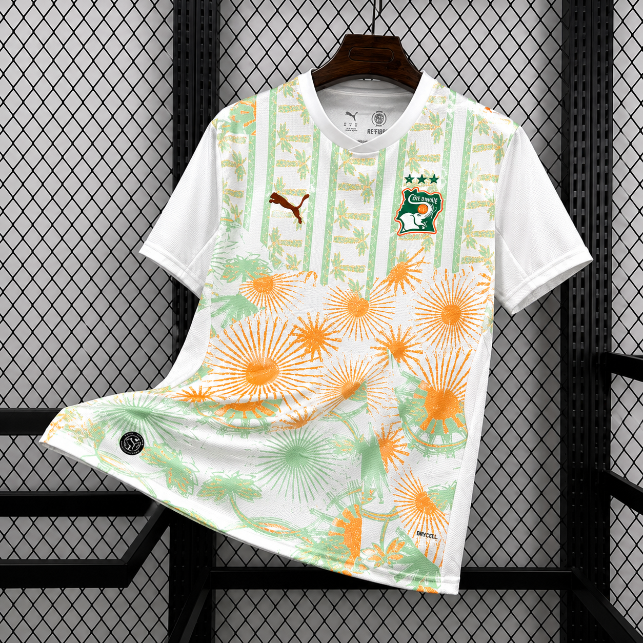 Maillot Côte d'Ivoire 2026 : vue avant
