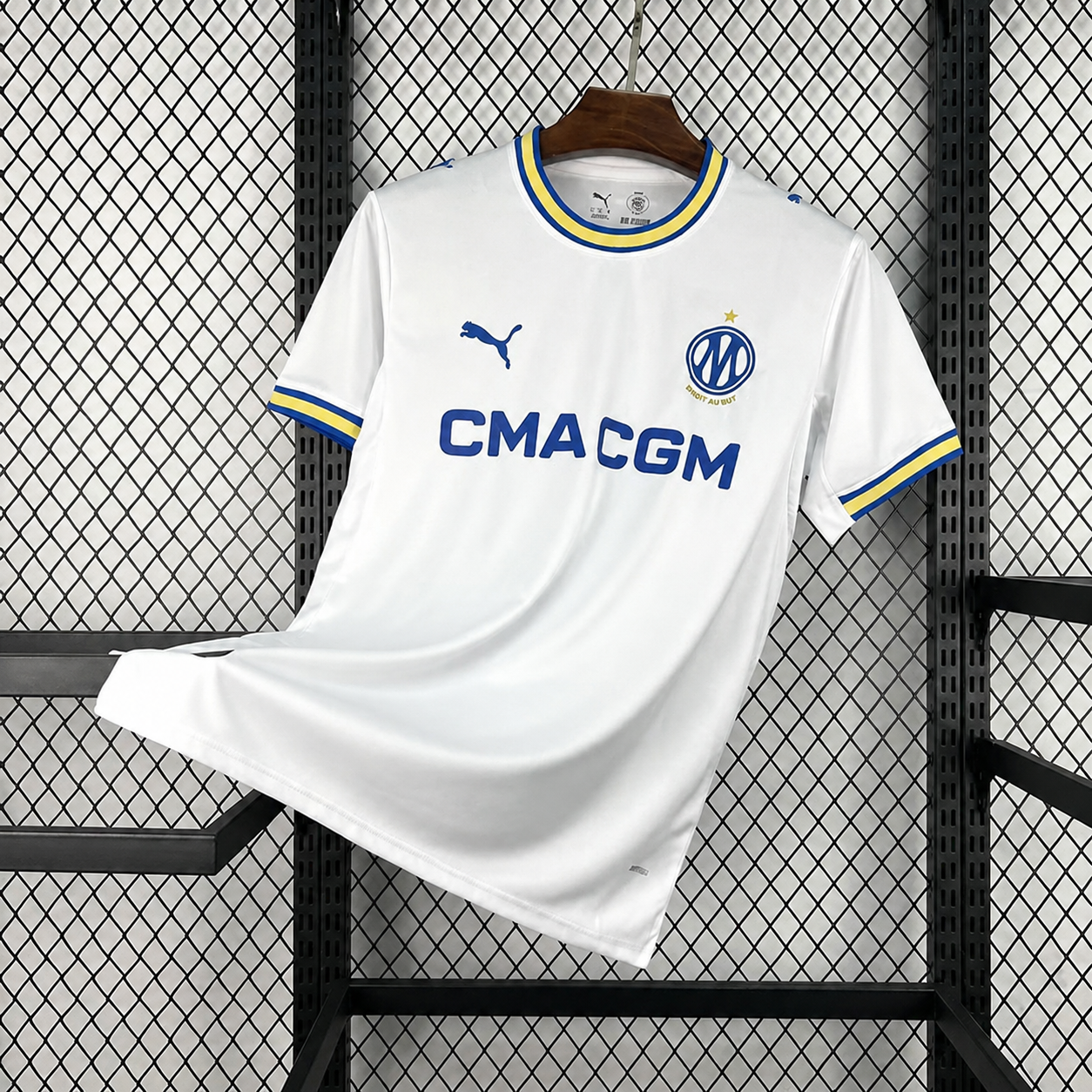 Maillot OM Domicile 2026/2027 : vue avant