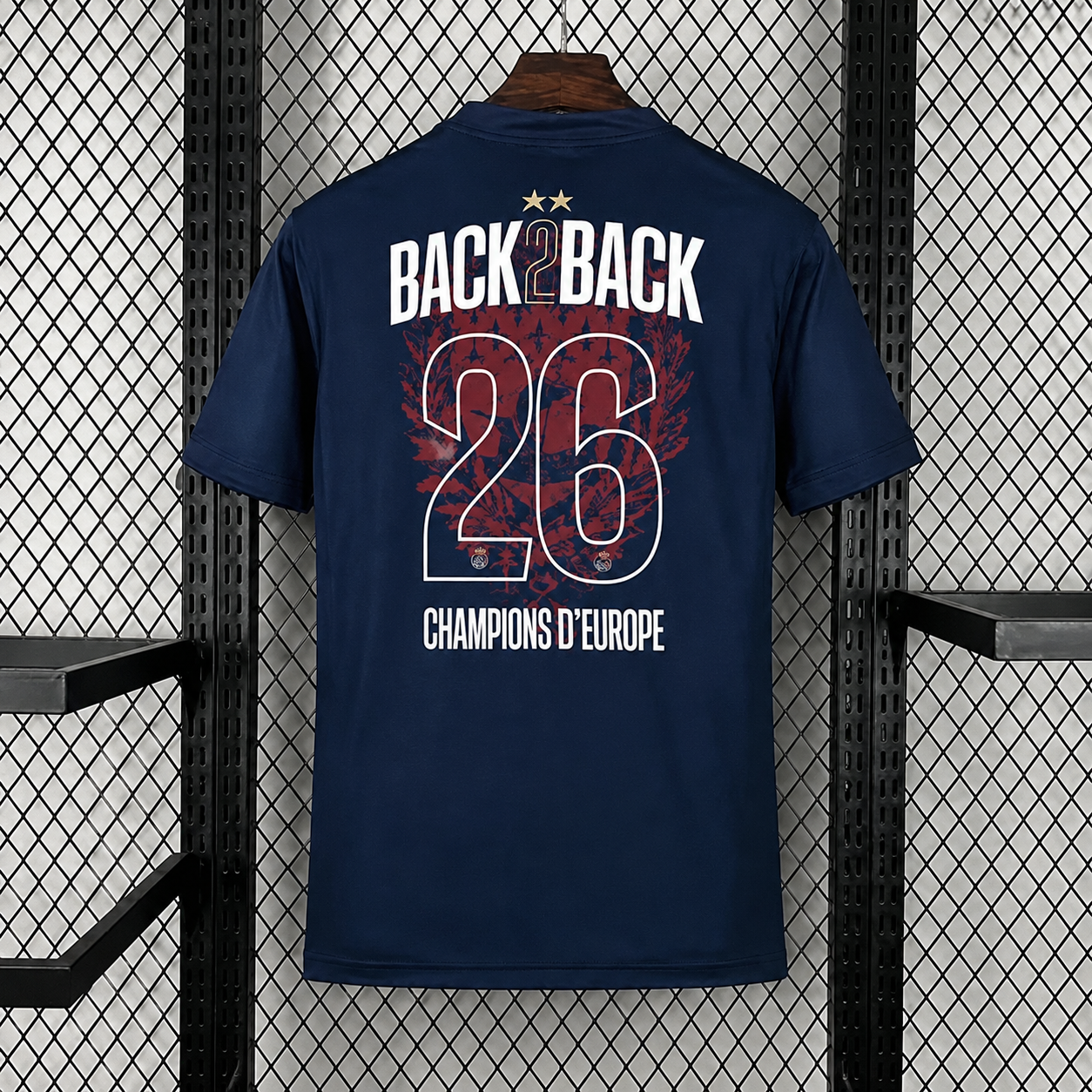 Maillot Collector Domicile PSG Edition Back 2 Back : vue avant