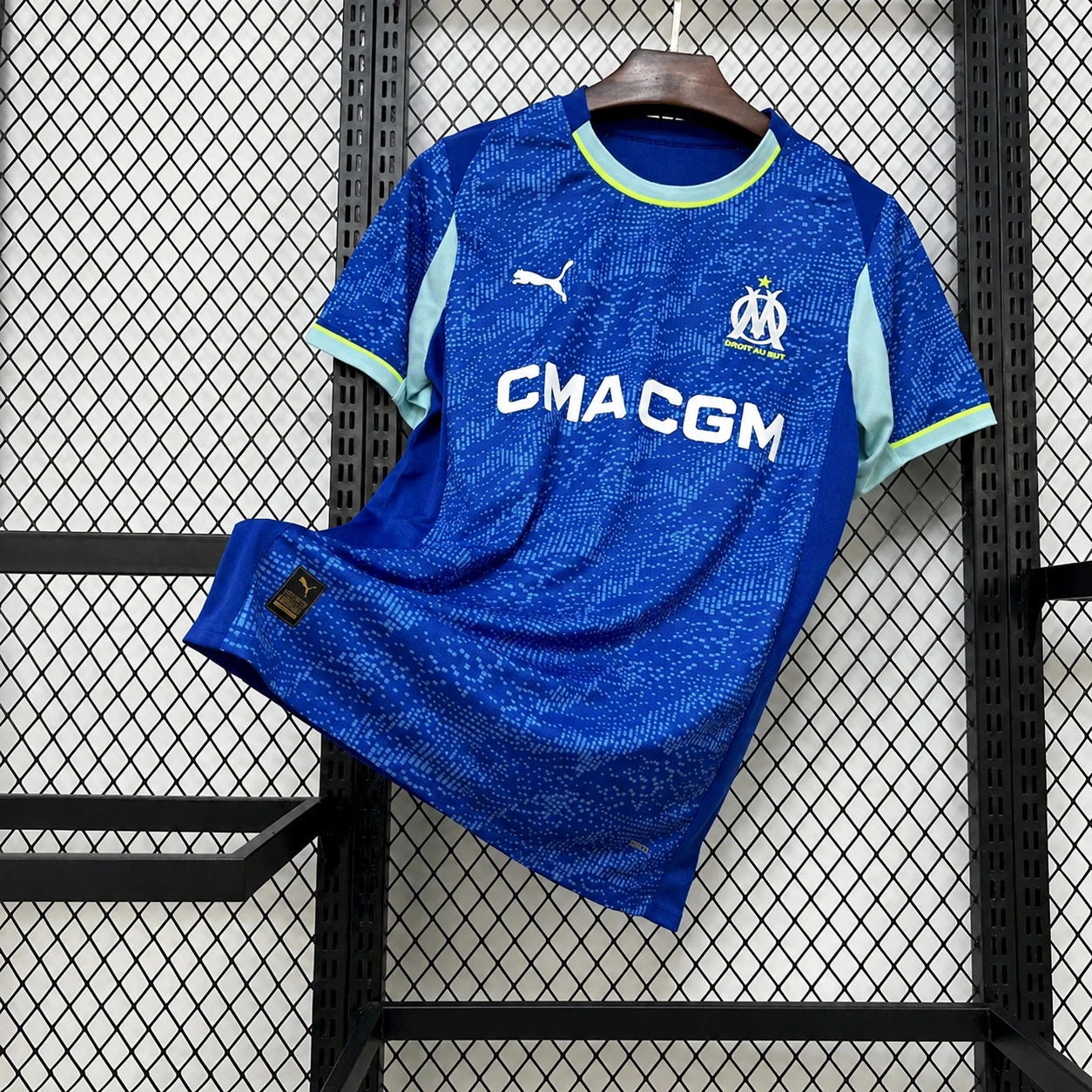 Maillot Marseille Third 2025/2026 : vue avant
