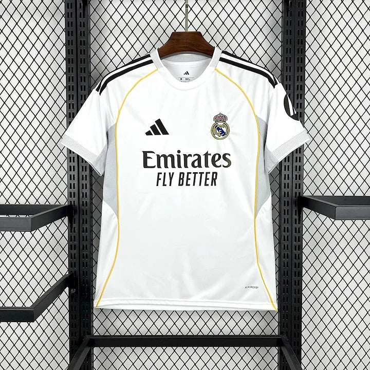 Maillot Real Madrid Domicile 2025/2026 : vue arrière